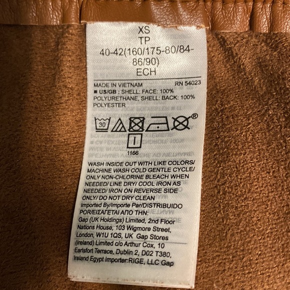 BR vegan leather jogger - Picture 5 of 5